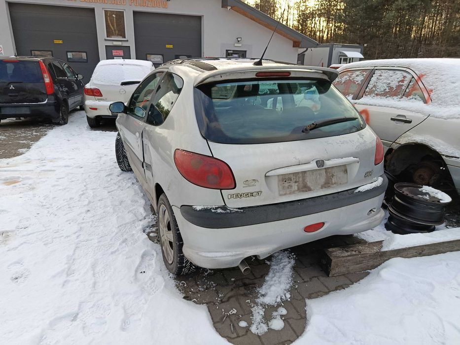 Peugeot 206 1.6b 2002r QUIKSYLVER Szyberdach NA CZĘŚCI