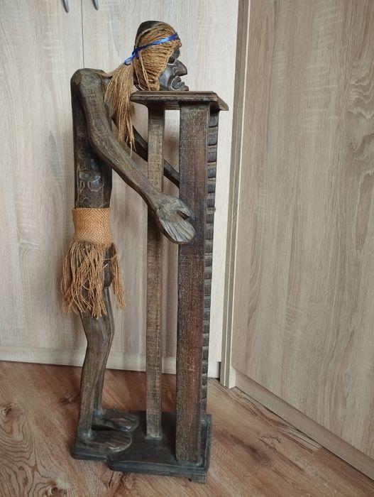 Figury drewniane afrykańskie