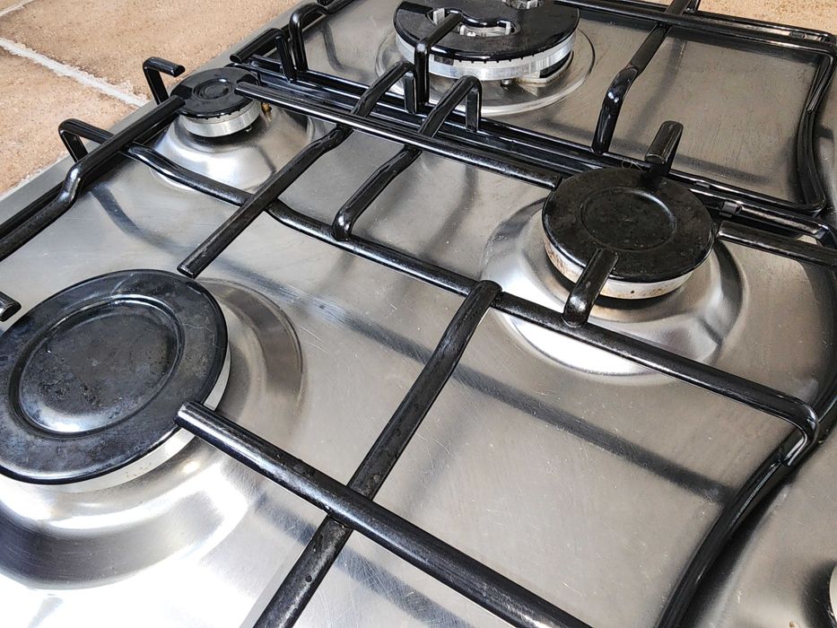 Placa Hotpoint Ariston Gás Natural PC 640 T X /HA 4 zonas