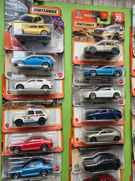 Z18. Matchbox - 50 sztuk. Bez powtórek. WYPRZEDAŻ