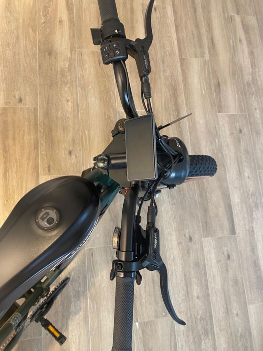 Bicicleta eletrica Samebike M20iii 2000w suspensao dupla, travoes hidraulicos 2 motores