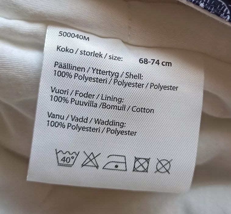 Reima Moomin kombinezon / śpiwór unisex 68 - 74