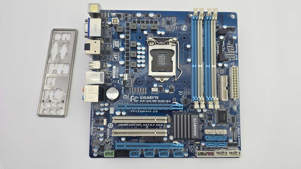 Płyta główna mATX Gigabyte GA-Q67M-D2H-B3 1155 4xDDR3 hdmi dvi vga