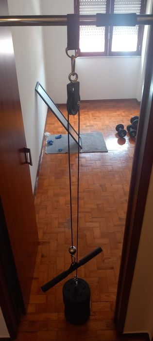 Halteres+Barra+Conjunto de Corda