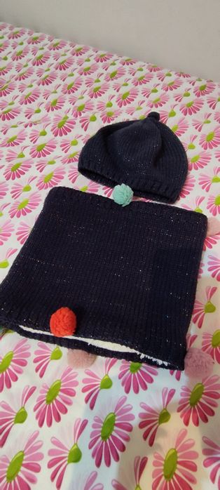 Conjunto gorro e gola el corte inglês