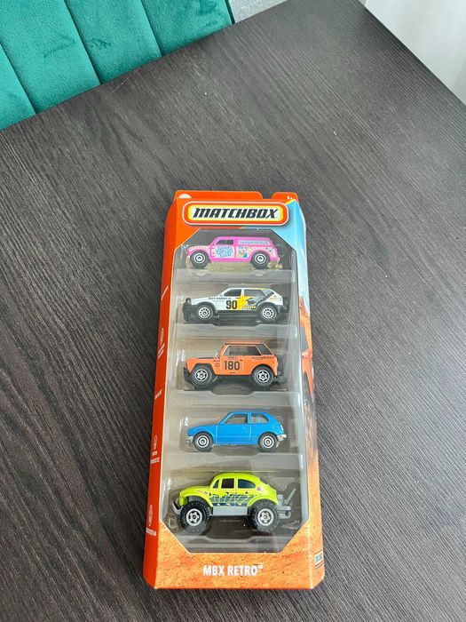 Matchbox Set 5 Retro samochodziki