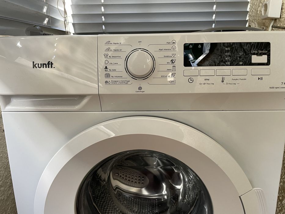 Maquina Lavar Roupa KUNFT - 7kg - branca