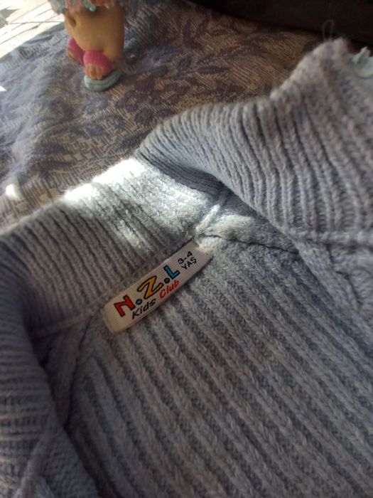 Дитяча кофта на молнії