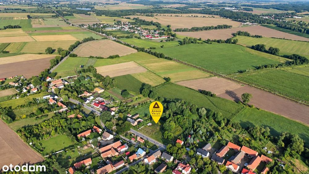Działka z projektem, pozwoleniem na budowę i materiałami