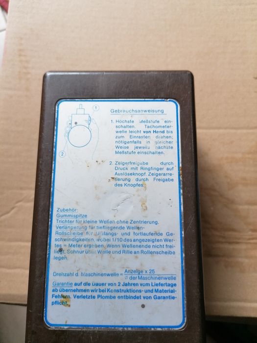 Conta rotações usado