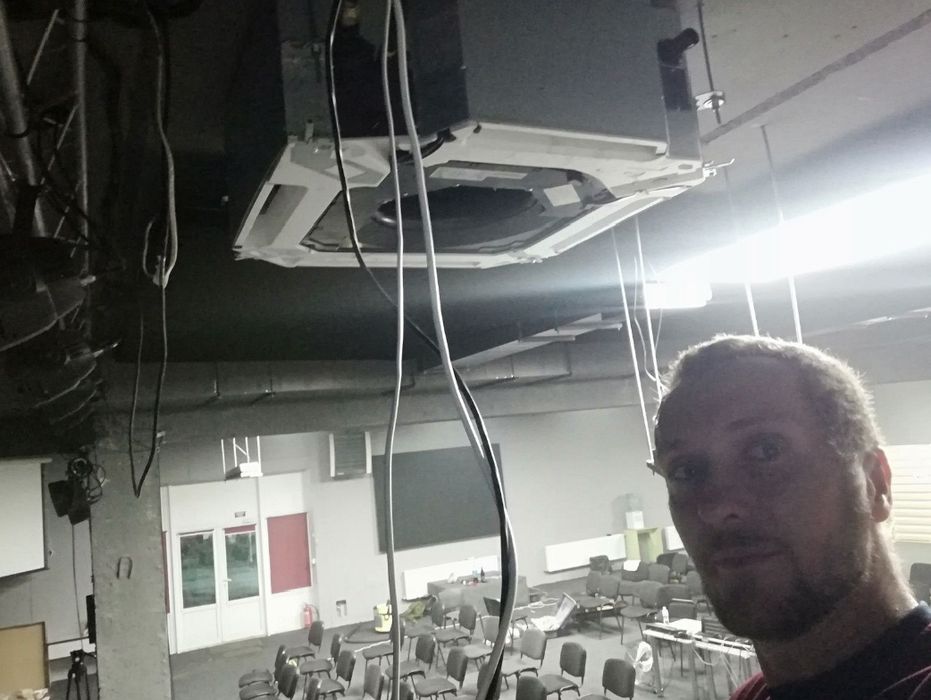 Монтаж кондиціонера 6500 грн. Встановлення фреоно магістралі