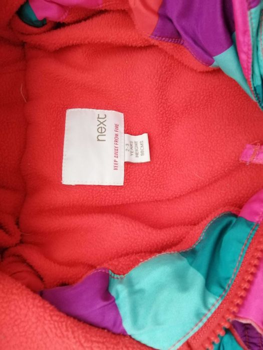Kurtka jesienno zimowa  dla dziewczynki next rozm. 98