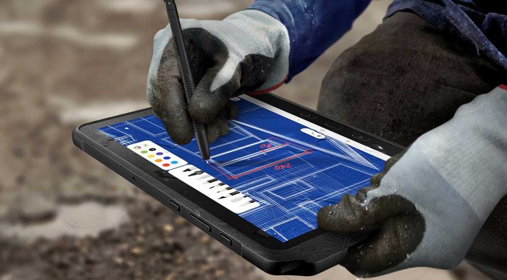 Tablet Samsung Galaxy Tab Active Pro 4GB 192GB LTE Rysik WiFi - OKAZJA