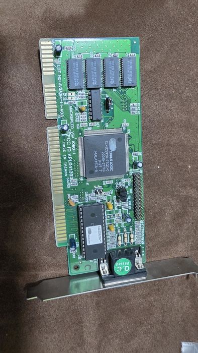 placa gráfica antiga Machspeed VGA 1060-1