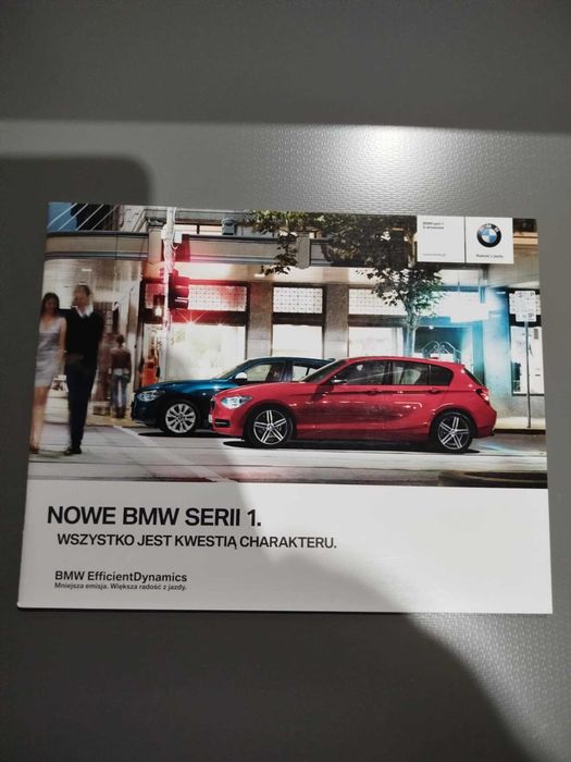 Prospekt/katalog BMW serii 1, 2011 rok, PL, format A5