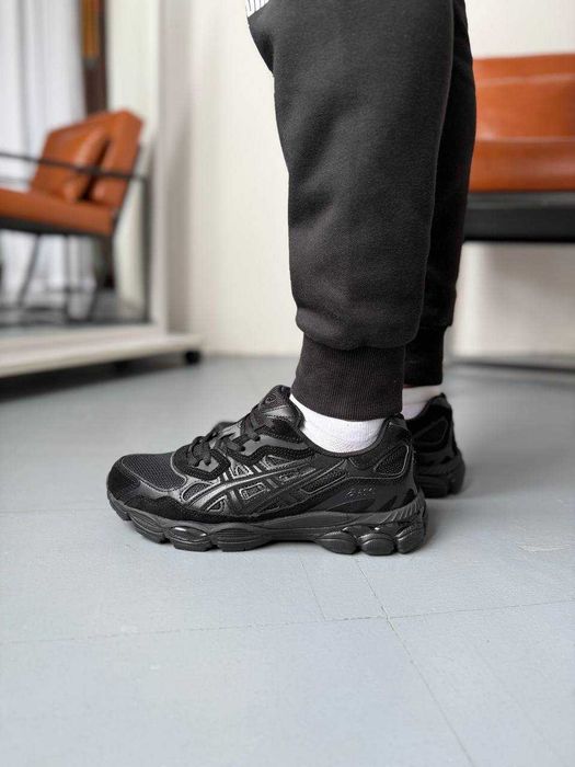 ‼️ НОВІ Кросівки Asics Gel NYC All Black