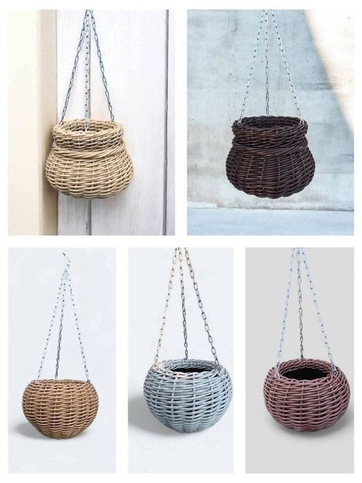 Кашпо з ротангу,5, 10 12 16 20,40,60,90л