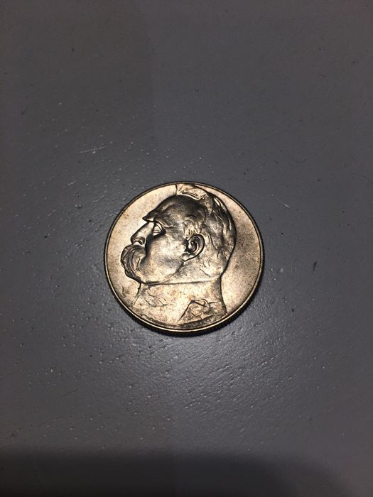 Srebrna Moneta J.Pilsudski bdb stan unikat 1936