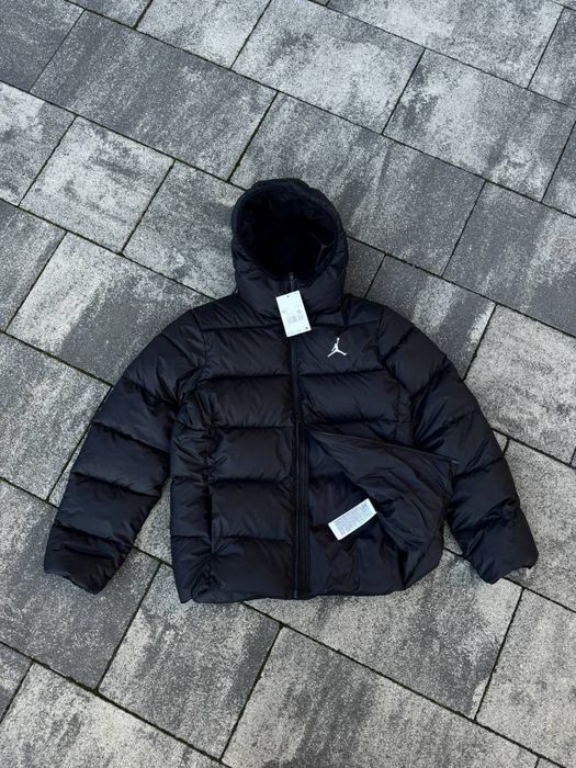 Пуховик Jordan Essential | Зимова Куртка Therma-FIT | Чорна | XS–XXL
