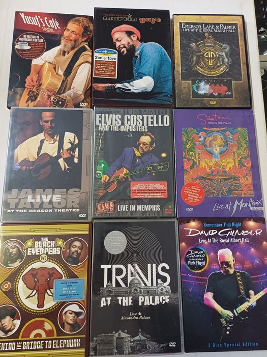 Dvds musicais diversos