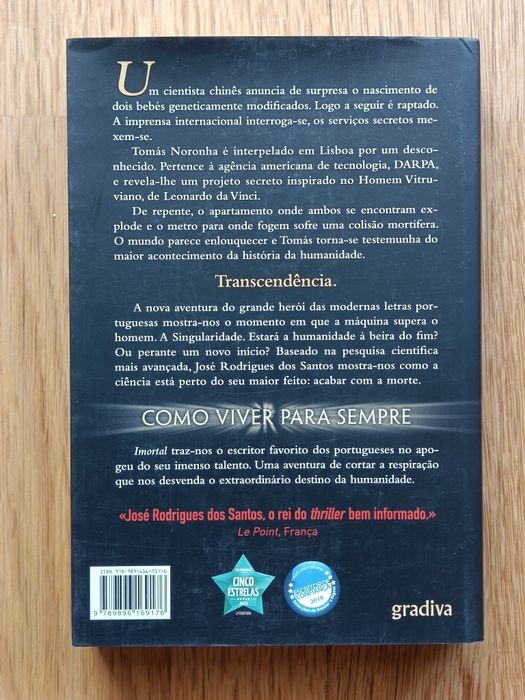 Imortal, Rodrigues dos Santos - Tomás Noronha #10