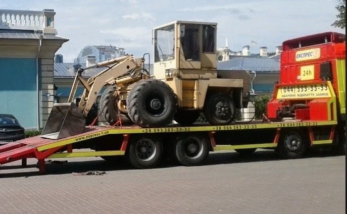 Фронтальный автопогрузчик