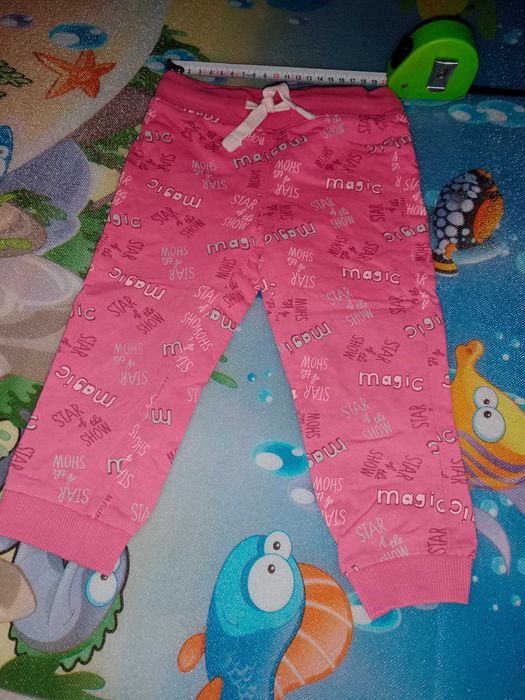 Spodnie legginsy getry dla dziewczynki 86