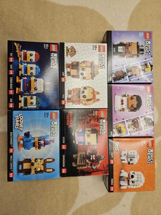 Minikolekcja LEGO Brickheadz