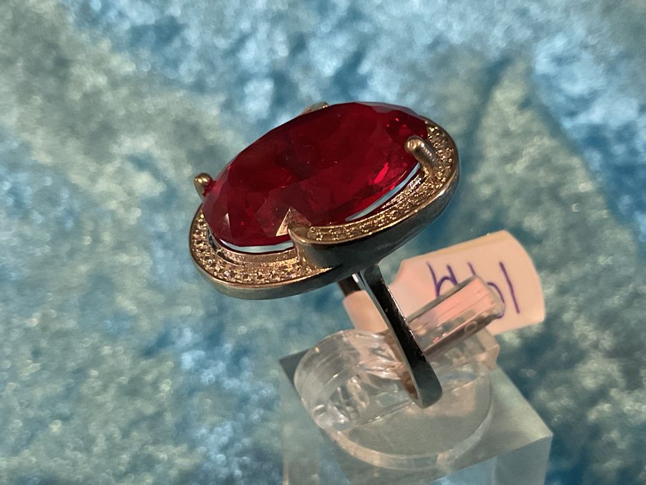 Anel senhora prata 925 T,19 m