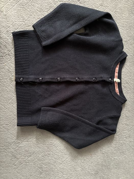 Sweterek granatowy rozpinany