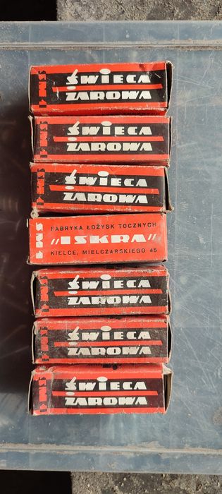 Świece żarowe Star auta PRL