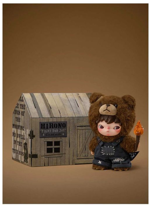 Оригінал ‼️ POP MART Hirono Living Wild-Fight for Joy