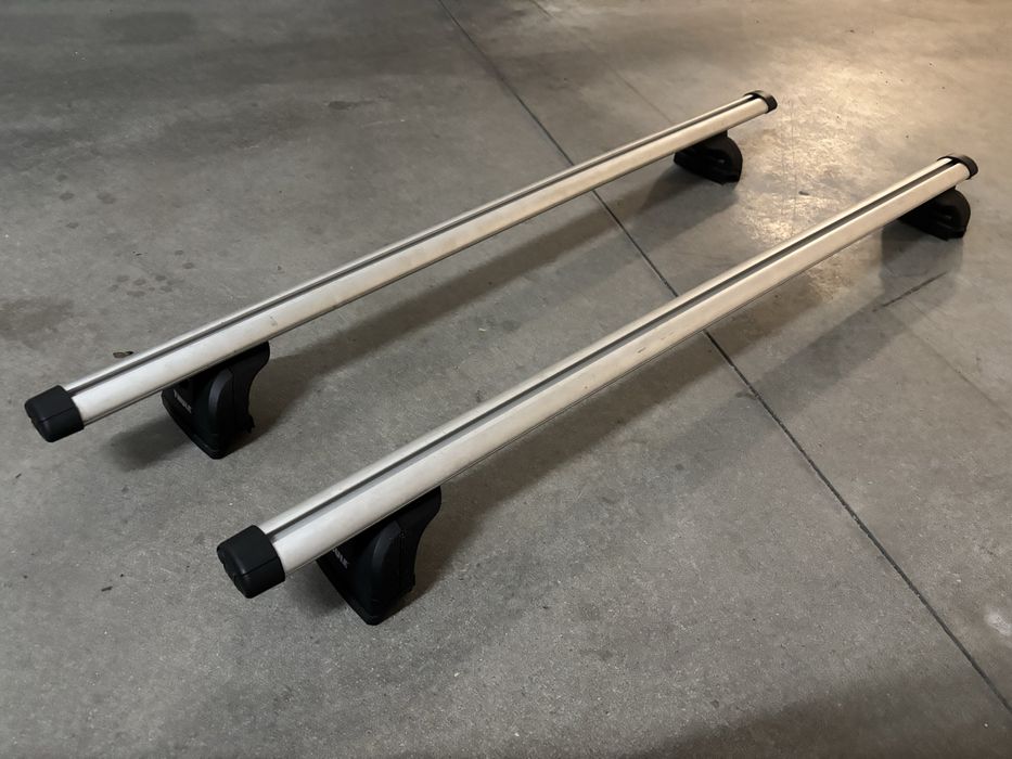 Barras de Tejadilho Thule + Kit Evo Flush Rail 710600 – Como Novas