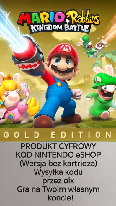 Gra Mario + Rabbids Kingdom Battle Gold Edition Nintendo