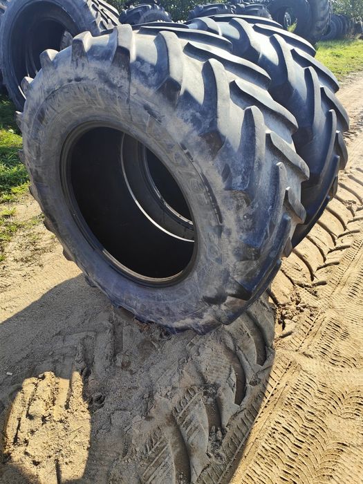 Ładna para opony Michelin multibib 540/65 R - 30 oryginalne zachodnie
