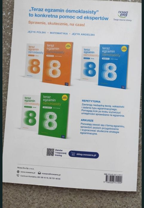 Teraz egzamin ósmoklasisty angielski arkusze repetytorium vademecum