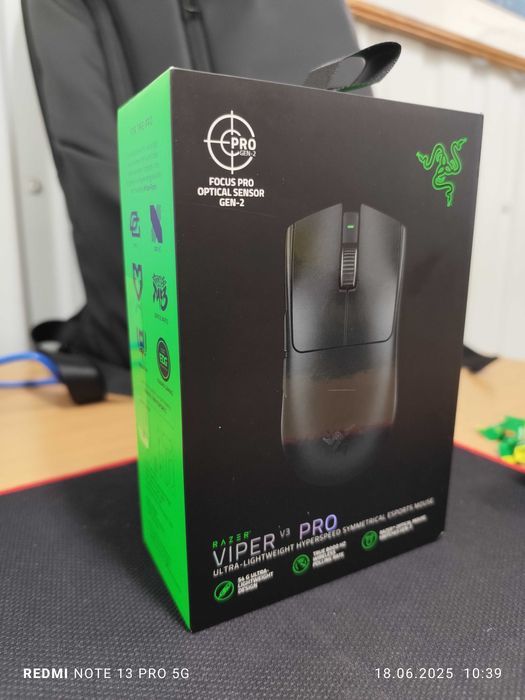 Razer Viper V3 PRO з автографом Dendi