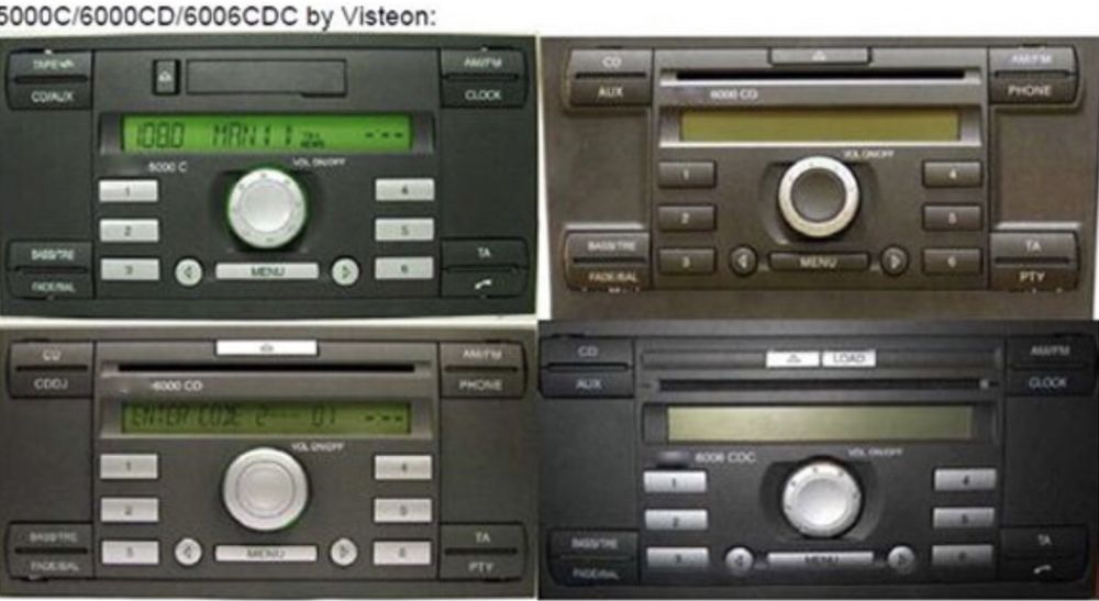 Bluetooth адаптер aux Ford 5000 6000 CD Mondeo, Focus, Fiesta