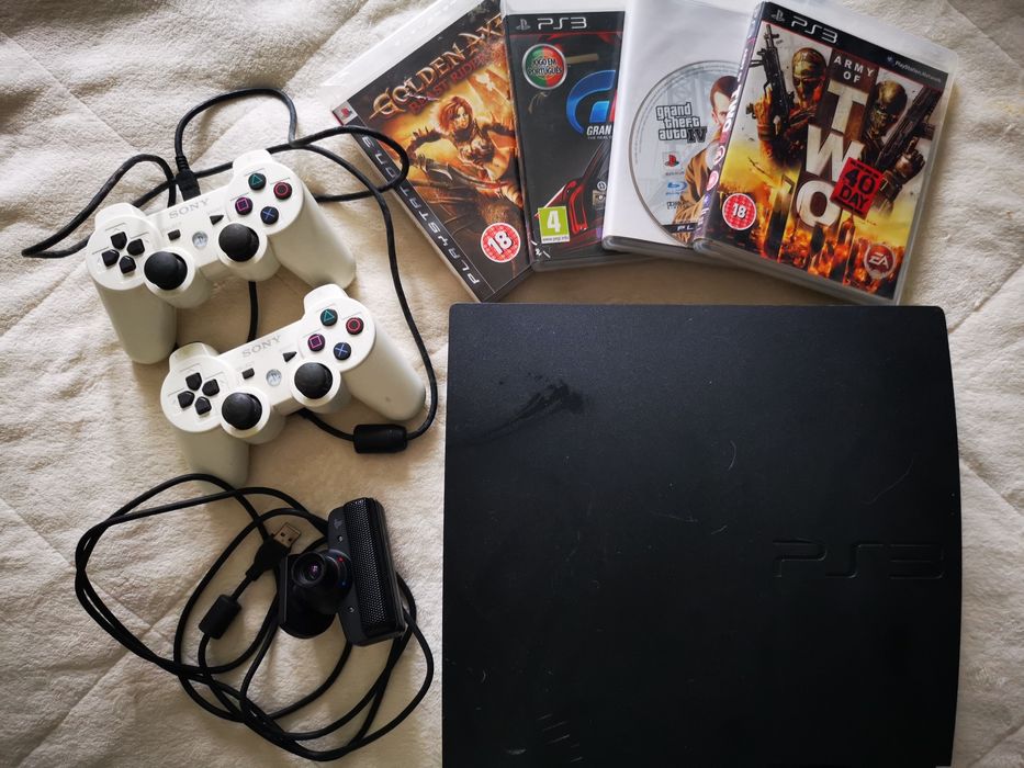 Ps3 com extras tudo a funcionar para desocupar
