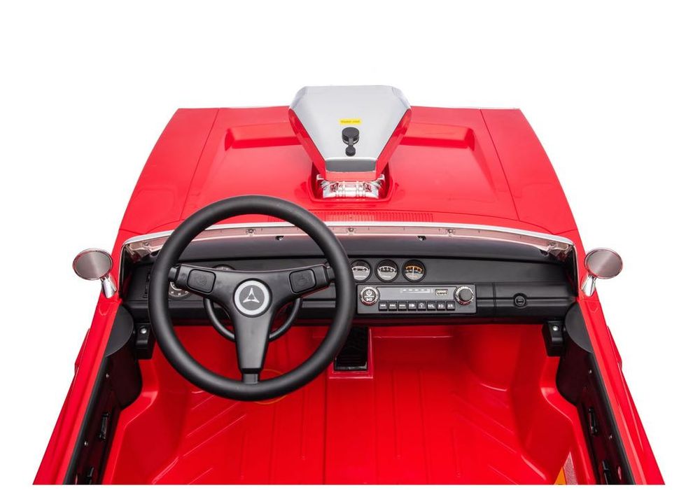 Retro Auto Dodge Charger R/T na Akumulator 400W Samochód Pojazd dla dzieci Autko