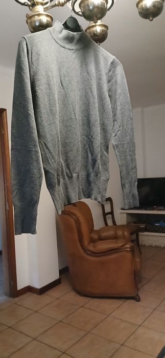 Camisola malha homem