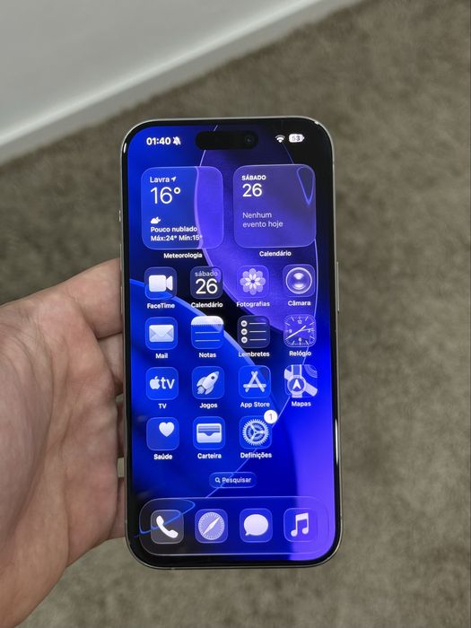 iPhone 15 Pro 512GB Titânio Natural - Como novo [Preço negociável]