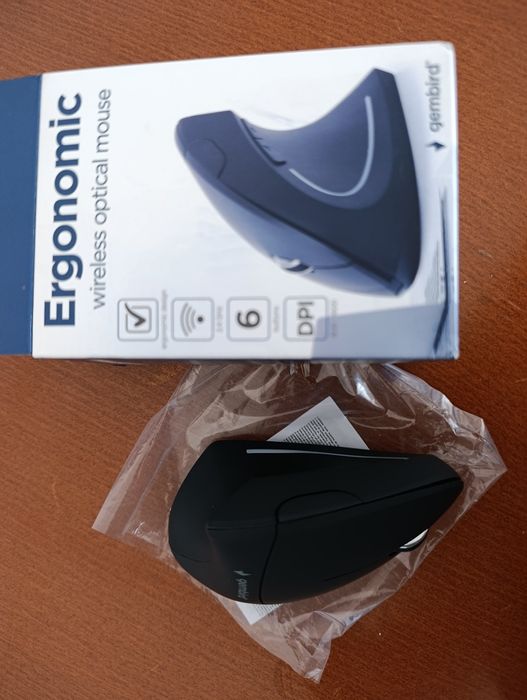 Rato ergonómico sem fios