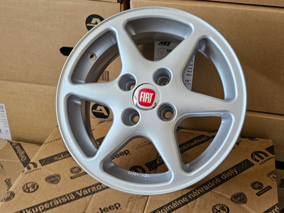 Alufelgi 4x98 14 ET37 Fiat Panda Punto 500 Albea Qubo Fioriono Bravo ...