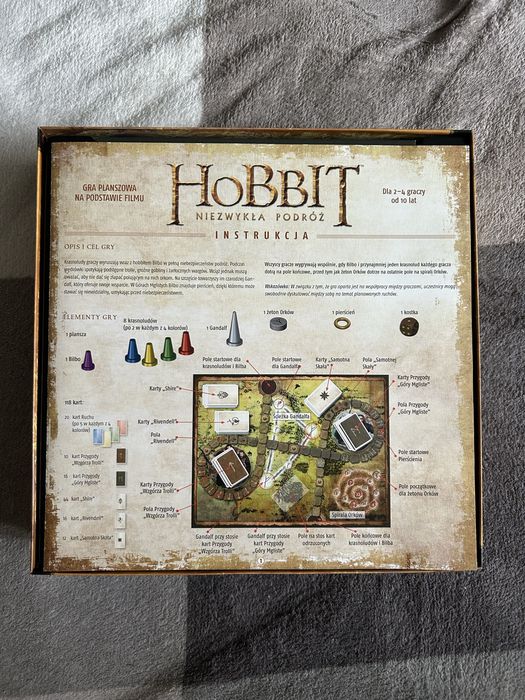Gra planszowa Hobbit Niezwykła Podróż
