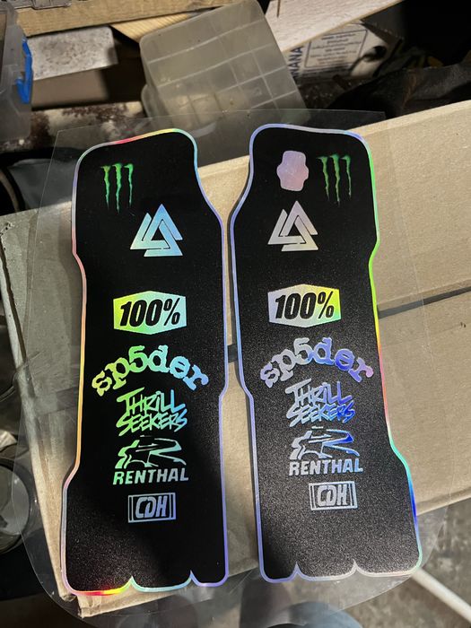 Sur ron fork decals