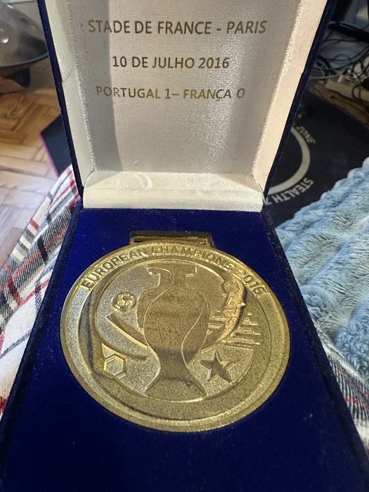 Medalha campeonato europeu de futebol