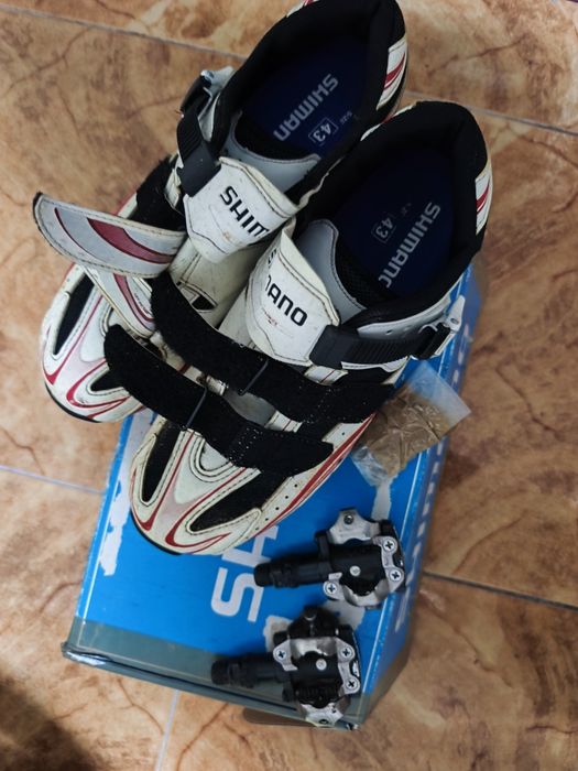 Sapatos Shimano BTT+pedais
