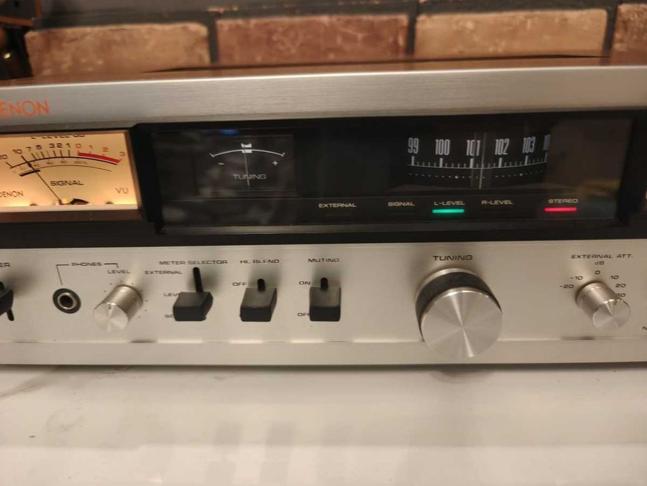 DENON TU-500 ! Unikatowy tuner VINTAGE ! Wycieraczki