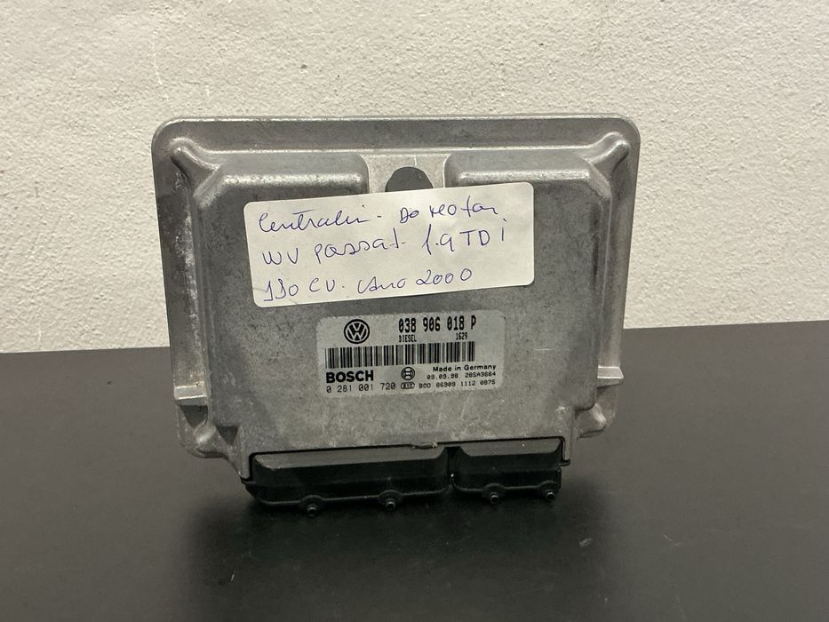 Centralina do Motor WV Passat 1.9 TDI 110 CV Ano: 2000